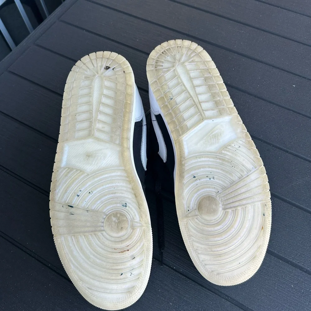 Nike Air Jordan 1 Low SE "Diamond Shorts" White/Black - Picture 3 of 7